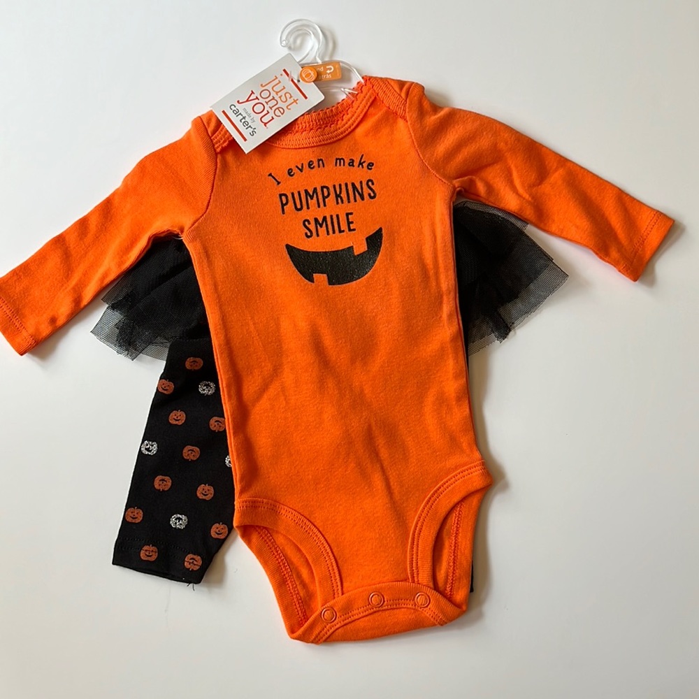 Carters “Just one you” Halloween outfit, newborn, NWT